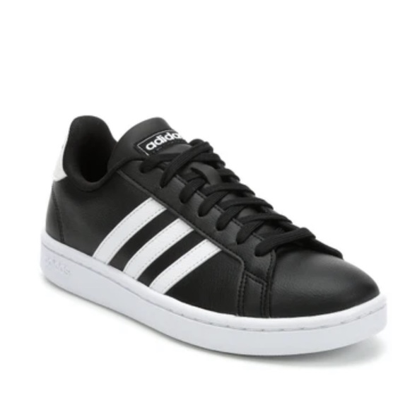 adidas Shoes - WOMEN ADIDAS BLACK GRAND COURT CLOUDFOAM SHOES